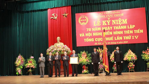 Celebran 70 años de fundado del Departamento General de Impuestos de Vietnam